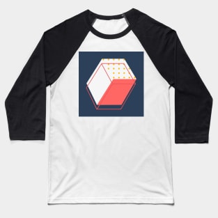 Square Dots Cute Pattern Baseball T-Shirt